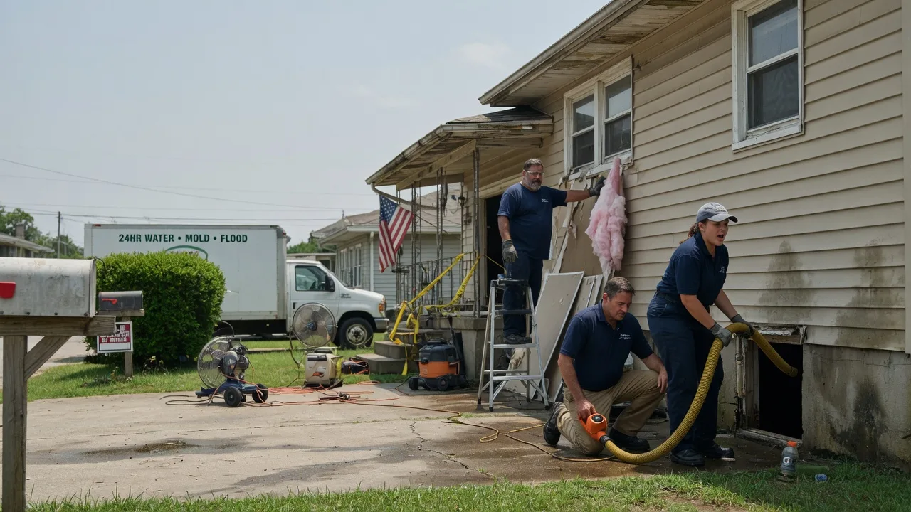 Water Damage Repair in Little Rock Air Force Base, AR near me